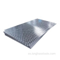 Placa de acero inoxidable en relieve anti-deslizamiento